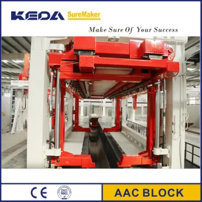 Automatic AAC Concrete Block Production Line for Construction Material