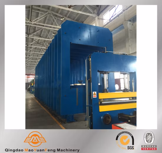 Automatic Rubber Frame Type Plate Curing Machine with BV SGS ISO
