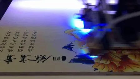 A1 6090 XP600 Printhead Digital License Plate Metal Printing Machine