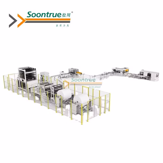 Automatic Paper Tissue Paper Towel Packaging Line