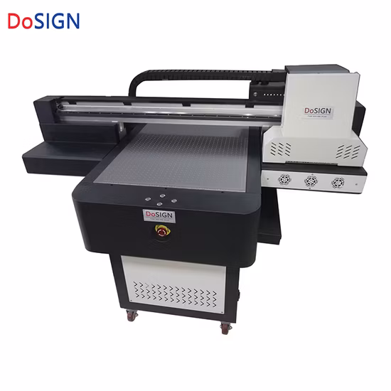 A1 6090 XP600 Printhead Digital License Plate Metal Printing Machine